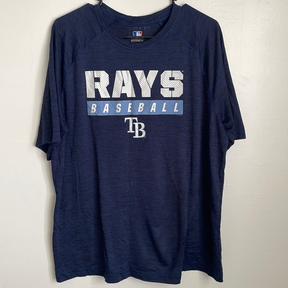 Men’s MLB Tampa Bay Rays Baseball Tee - Picture 1 of 4